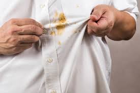 Phew!! Stains on white shirt – Can you&nbsp;help?
