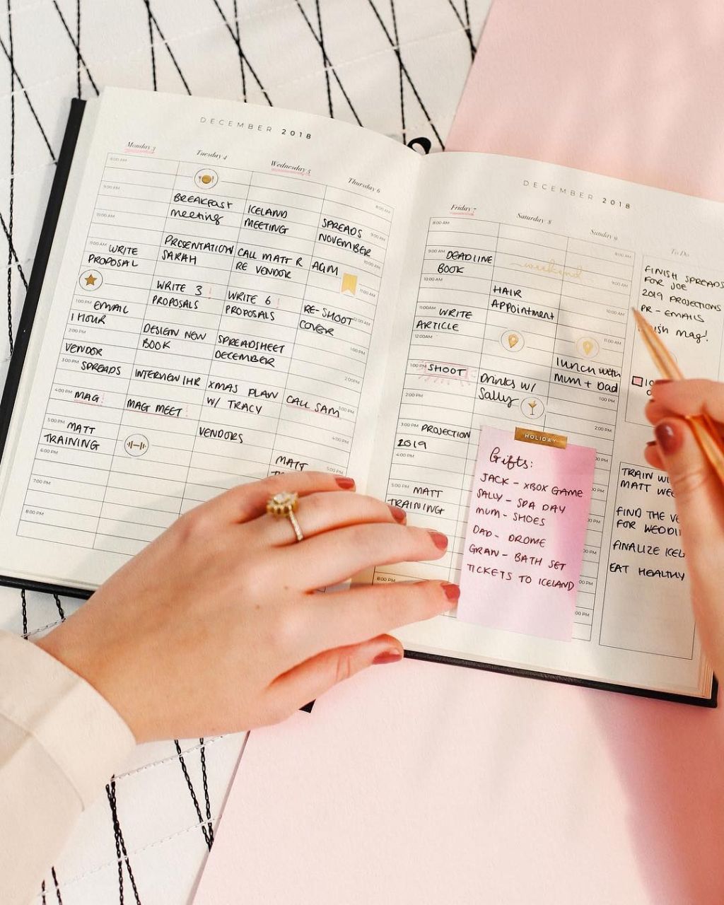 Don’t worry, I have it all&nbsp;planned!