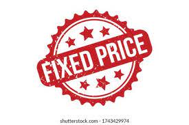 Fixed price….NO BARGAIN!